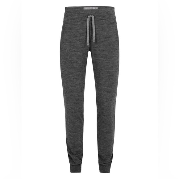 Icebreaker Merino Wool Crush Womens Joggers  – Gritstone Heather EUC - Picture 1 of 14